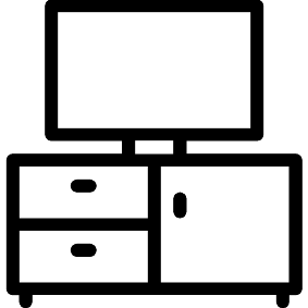 TV-Schreibtisch